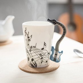 Music mug - GUITAR BLUE