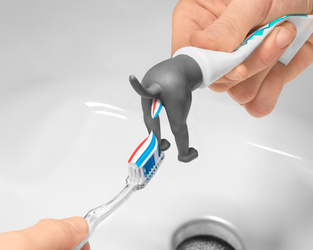 Poop DOG toothpaste dispenser