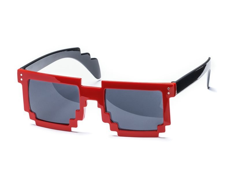 8 bit pixel sunglasses - red red | All products Gadget Master Original