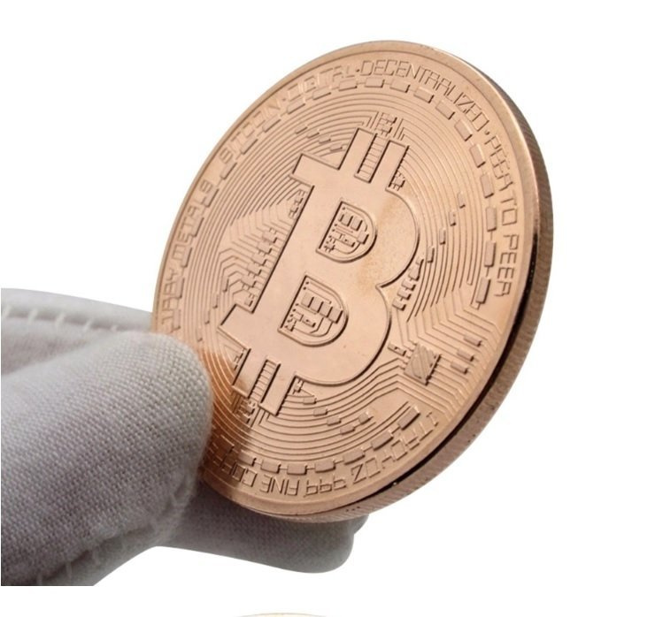 Bitcoin BTC in plastic case  Other novelties Gadget Master Original Funny  gifts