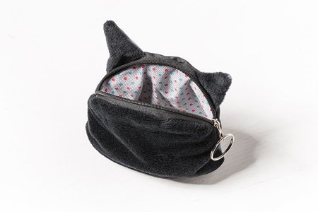 3D Dog coin bag model 2