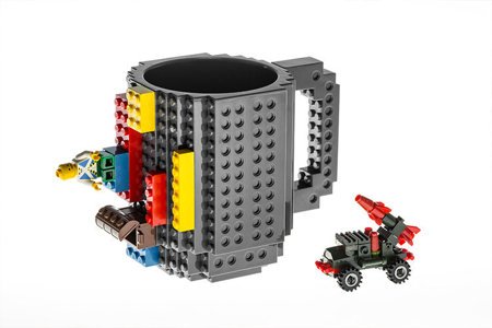 Block mug - GREY