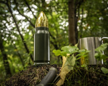 Bullet thermos 350 ml  - ARMY GREEN