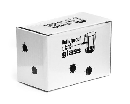 Bulletproof SHOT GLASSES 2 pcs