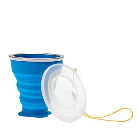 Collapsible outdoor cup