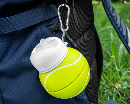 Collapsible water bottle TENNIS BALL