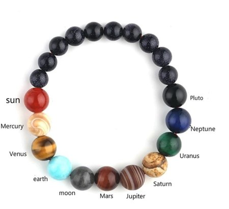 GALAXY bracelet (solar system)