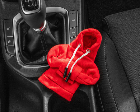 Hoodie gear shift - RED