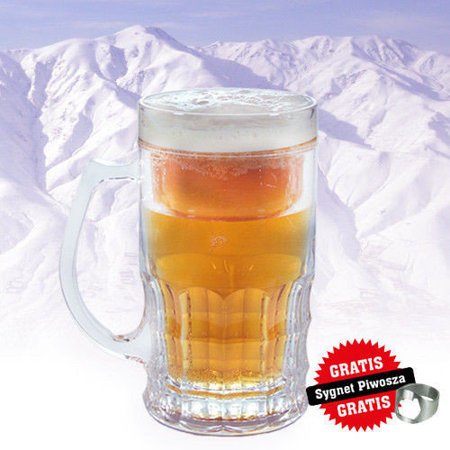 Ice beer mug CHILLER 400 ml - classic