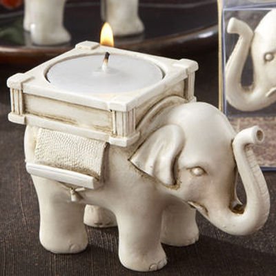 Lucky elephant tealight holder