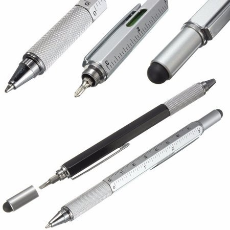 Multiool pen 6in1 - BLACK