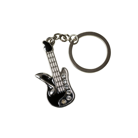 Music key ring - guitar