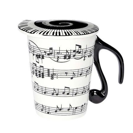 Music mug with lid - OVERTURE
