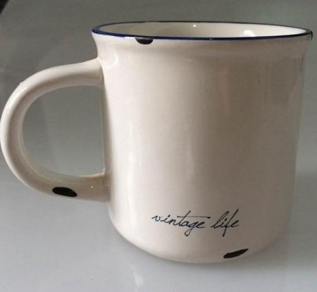 Retro MINI porcelain mug - Refined Vanguards