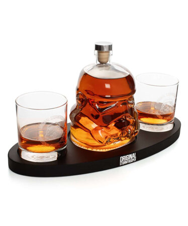 Stormtrooper Decanter Set with two glasses Original