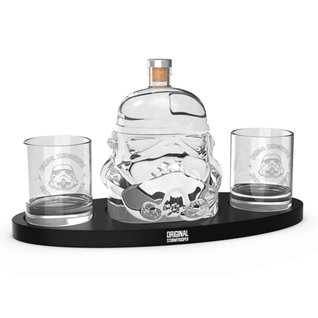 Stormtrooper Decanter Set with two glasses Original