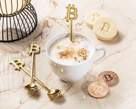 Tea spoons BITCOIN 3 pcs