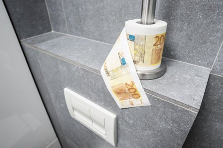 Toilet paper 200 EUR XL
