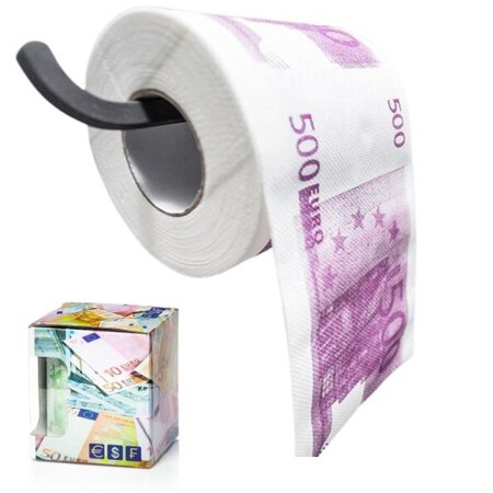 Toilet paper 500 EUR XL