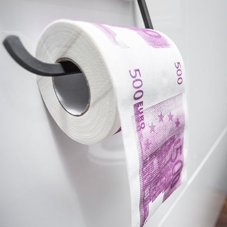 Toilet paper 500 EUR XL