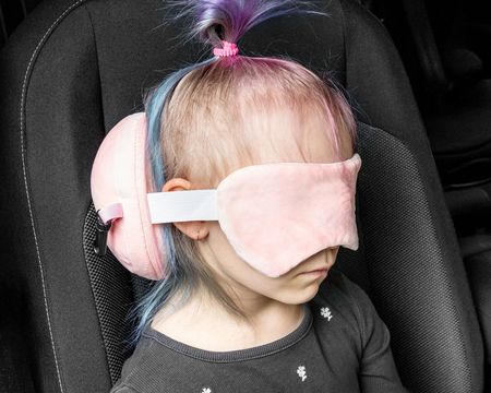 Travel Pillow with Eye Mask UNICORN