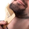 Beard & mustache comb set