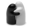 Black & white salt and pepper shakers