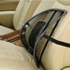 Ergonomic back seat supporter with massager