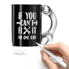 FIXIT MUG with a WHITEBOARD MARKER  