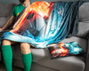 FOOTBALL FANS SET blanket & cushion