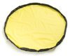 Fabric bag with a playing mat 2in1 - YELLOW