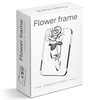 Flower frame vase - TRANSPARENT