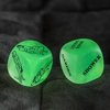 Glow in the dark Sex Dices ENG