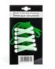 Glow in the dark shoelance - green