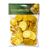 Golden game coins 144 pcs set