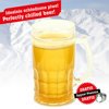 Ice beer mug CHILLER XXL 650 ml - golden