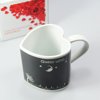 Love color changing mug ENGLISH - HEART SHAPED