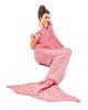 Mermaid tail blanket deluxe - PINK