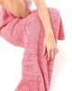 Mermaid tail blanket deluxe - PINK