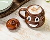 Poop emoji mug 