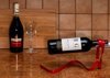 RIBBON bottle holder - RED