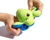 Reversible plush toy - octopus (dark blue - green)