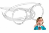 Silly drinking straw - transparent