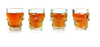 Skull shot glass 4 pcs. set