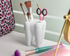 Teeth holder for toothbrush