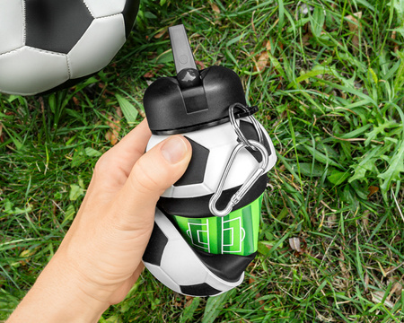 Collapsible water bottle FOOTBALL