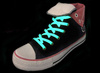 Glow in the dark shoelance - green