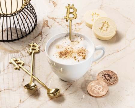 Tea spoons BITCOIN 3 pcs