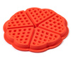 Waffles and cookies heart mould 