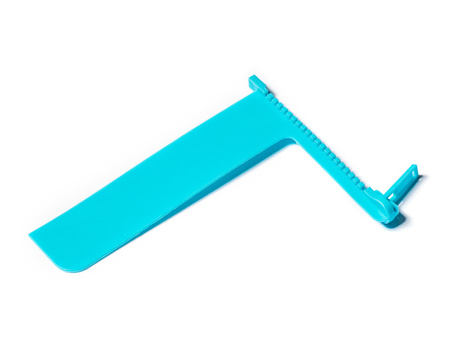 Zipper book mark - blue